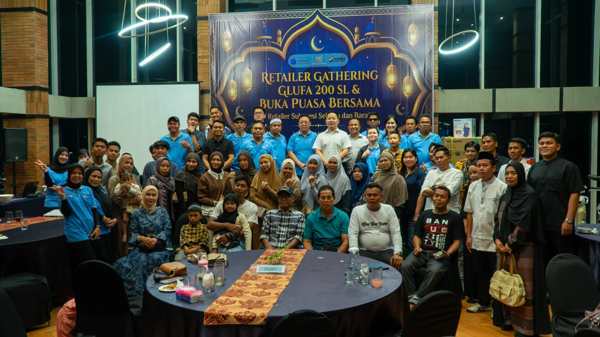 Retailer Gathering Sulawesi Glufa 200SL Bersama CV AGROW